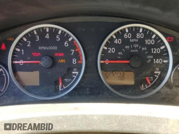2006 Nissan Frontier Nismo with VIN 1N6AD06W86C474920, listed as a Copart auction lot 63345475 with 225,443 mi miles and Clean title. Bid and sale history available at DreamBid. Image 9.