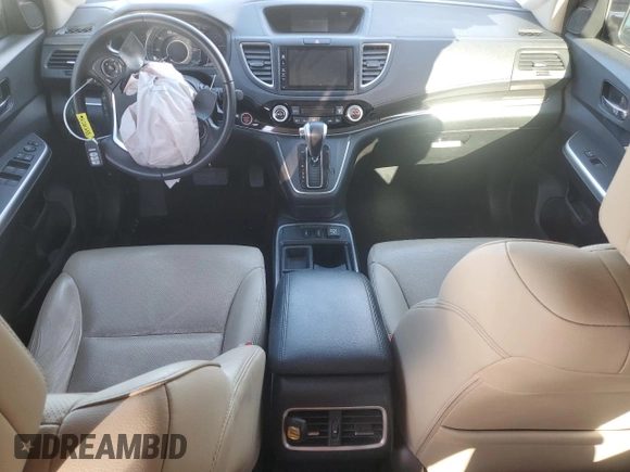 2015 Honda CR-V EX-L with VIN 5J6RM4H78FL109134, listed as a Copart auction lot 88970275 with 105,261 mi miles and Salvage Title. Bid and sale history available at DreamBid. Image 8.