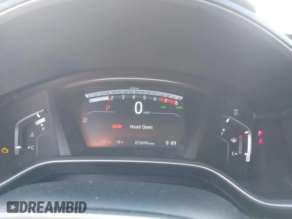 2020 Honda CR-V EX with VIN 5J6RW2H53LL038711, listed as a IAAI auction lot 41071101 with 73,694 mi miles and . Bid and sale history available at DreamBid. Image 7.