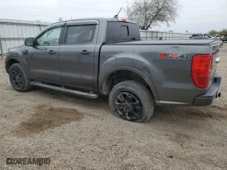 2020 Ford Ranger XL with VIN 1FTER4FH5LLA64666, listed as a Copart auction lot 44830535 with 57,182 mi miles and Salvage Title. Bid and sale history available at carsss.com. Image 2.