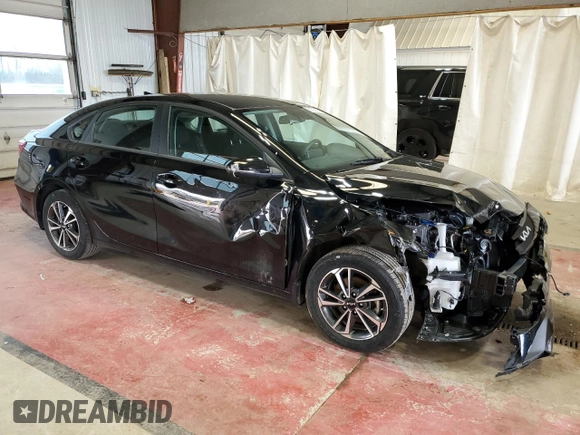 2023 Kia Forte LXS with VIN 3KPF24AD4PE570677, listed as a Copart auction lot 51335815 with 31,650 mi miles and Salvage Title. Bid and sale history available at carsss.com. Image 4.