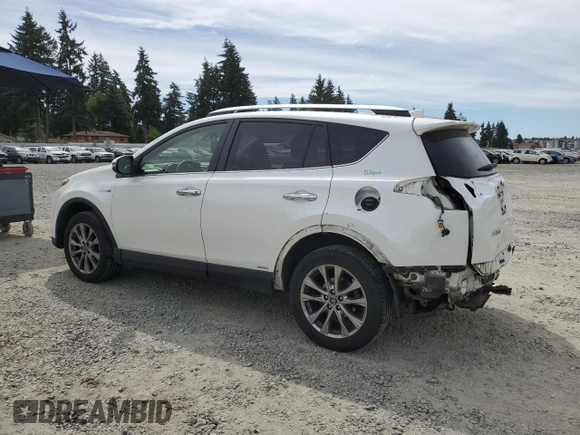 2016 Toyota RAV4 Limited with VIN JTMDJREV7GD041140, listed as a Copart auction lot 64798435 with 90,618 mi miles and Salvage title. Bid and sale history available at DreamBid. Image 2.