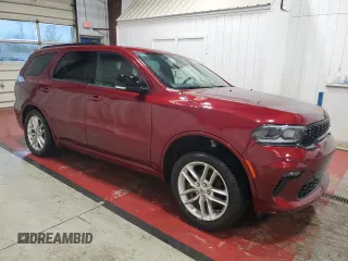 2023 Dodge Durango GT Plus with VIN 1C4RDJDG4PC571346, listed as a Copart auction lot 56530805 with 56,097 mi miles and Clean title. Bid and sale history available at DreamBid. Image 4.