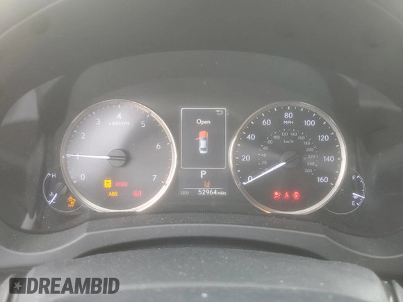 2018 Lexus IS with VIN JTHC81D29J5030284, listed as a Copart auction lot 52493275 with 52,964 mi miles and Salvage Title. Bid and sale history available at carsss.com. Image 9.