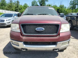 2004 Ford F-150 STX with VIN 1FTRX14W54NB59189, listed as a Copart auction lot 61457255 with 158,039 mi miles and Clean title. Bid and sale history available at DreamBid. Image 5.