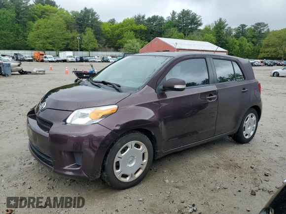 2012 Scion xD with VIN JTKKU4B45C1018313, listed as a Copart auction lot 57435535 with 121,440 mi miles and Clean Title. Bid and sale history available at DreamBid. Image 1.