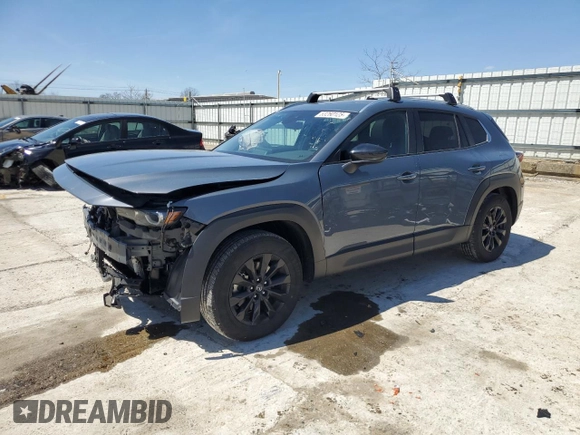 2024 Mazda CX-50 S Premium with VIN 7MMVABDM6RN156801, listed as a Copart auction lot 53260125 with 40,199 mi miles and Salvage title. Bid and sale history available at DreamBid. Image 1.