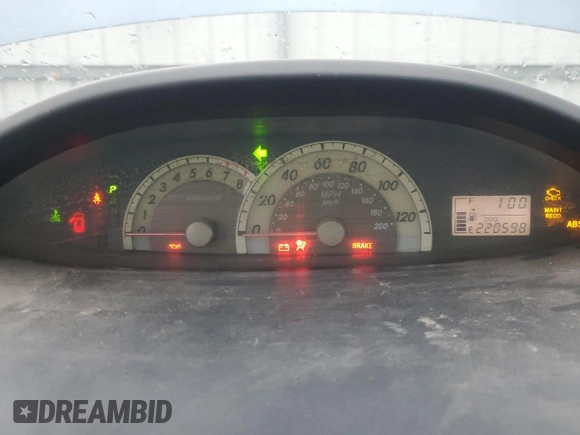 2007 Toyota Yaris with VIN JTDBT923071139724, listed as a Copart auction lot 51809545 with 220,598 mi miles and Salvage Title. Bid and sale history available at DreamBid. Image 9.