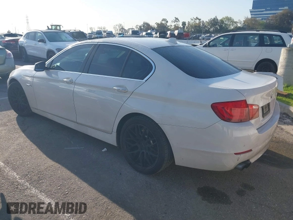 2013 BMW 5 Series 528i with VIN WBAXG5C55DD233592, listed as a IAAI auction lot 41827491 with 113,342 mi miles and . Bid and sale history available at carsss.com. Image 3.