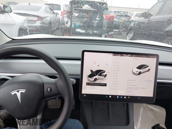 2023 Tesla Model 3 с VIN 5YJ3E1EA7PF587797, выставлен на аукционе IAAI как лот 42293954 с пробегом 22 342 миль миль и . История ставок и продаж доступна на DreamBid. Изображение 19.