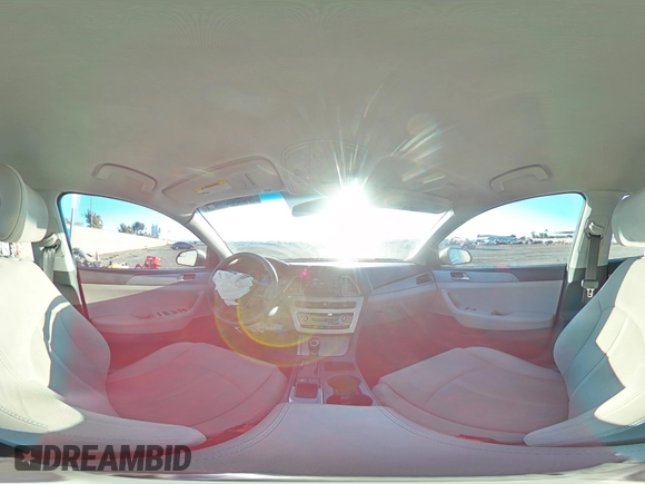 2017 Hyundai Sonata 2.4L with VIN 5NPE24AF7HH520821, listed as a Copart auction lot 43833435 with 107,450 mi miles and Salvage Title. Bid and sale history available at carsss.com. Image 12.