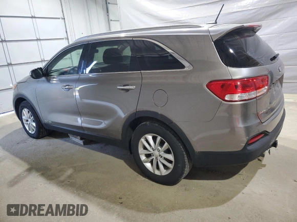 2016 Kia Sorento LX with VIN 5XYPGDA5XGG172116, listed as a Copart auction lot 65265095 with 120,025 mi miles and Clean title. Bid and sale history available at DreamBid. Image 2.