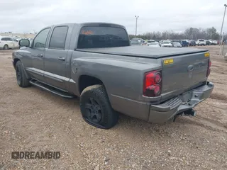 2005 Dodge Dakota SLT with VIN 1D7HE48N05S293699, listed as a IAAI auction lot 41541498 with 166,159 mi miles and . Bid and sale history available at carsss.com. Image 3.