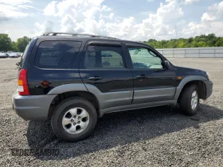 2002 Mazda Tribute LX with VIN 4F2CU09182KM28600, listed as a Copart auction lot 62314004 with 108,048 mi miles and Salvage Title. Bid and sale history available at carsss.com. Image 3.