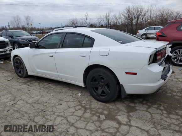 2011 Dodge Charger Police with VIN 2B3CL1CT1BH539937, listed as a Copart auction lot 48006625 with 190,069 mi miles and Clean title. Bid and sale history available at DreamBid. Image 2.
