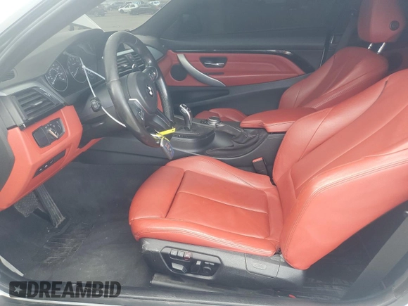 2015 BMW 4 Series 435i with VIN WBA3R1C51FK194208, listed as a Copart auction lot 50920225 with 114,894 mi miles and Salvage title. Bid and sale history available at DreamBid. Image 7.