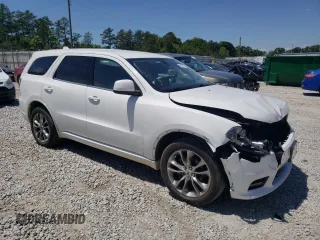 2020 Dodge Durango GT with VIN 1C4RDHDG9LC166151, listed as a Copart auction lot 55627605 with 126,651 mi miles and Salvage title. Bid and sale history available at DreamBid. Image 4.
