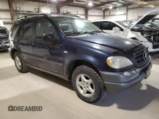 1999 Mercedes-Benz M-Class with VIN 4JGAB54E5XA106557, listed as a Copart auction lot 81780424 with 230,485 mi miles and Salvage Title. Bid and sale history available at carsss.com. Image 4.