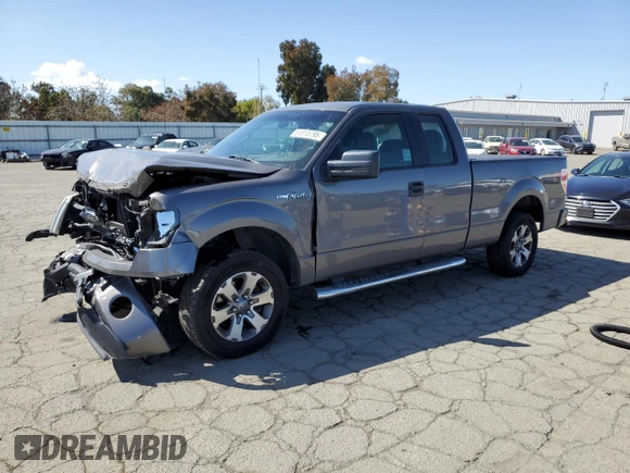 2013 Ford F-150 XL with VIN 1FTFX1CF3DKD82725, listed as a Copart auction lot 51815795 with 157,860 mi miles and Salvage Title. Bid and sale history available at carsss.com. Image 1.