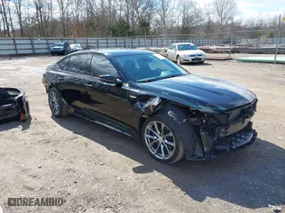 2024 Cadillac CT5-V with VIN 1G6DV5RWXR0105314, listed as a IAAI auction lot 41727296 with 12,790 mi miles. Bid and sale history available at carsss.com. Image 1.