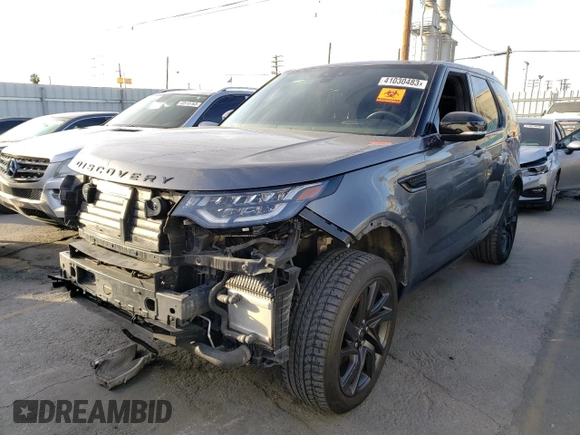 2017 Land Rover Discovery HSE Luxury with VIN SALRHBBK6HA020665, listed as a Copart auction lot 41030483 with 0 mi miles. Bid and sale history available at carsss.com. Image 1.