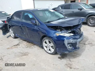 2013 Toyota Corolla L with VIN 5YFBU4EE9DP138964, listed as a IAAI auction lot 41777602 with 159,366 mi miles and . Bid and sale history available at DreamBid. Image 1.
