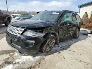 2018 Ford Explorer XLT with VIN 1FM5K8DH2JGB37301, listed as a Copart auction lot 88904155 with 88,029 mi miles and Non Repairable. Bid and sale history available at carsss.com. Image 1.