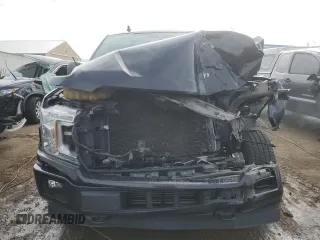 2019 Ford F-150 XL with VIN 1FTEW1EP2KFC06906, listed as a Copart auction lot 51792705 with 80,102 mi miles and Salvage title. Bid and sale history available at DreamBid. Image 5.