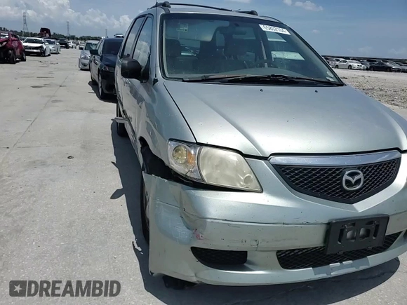 2003 Mazda MPV LX with VIN JM3LW28AX30369643, listed as a Copart auction lot 65802104 with 146,052 mi miles and Salvage Title. Bid and sale history available at carsss.com. Image 11.