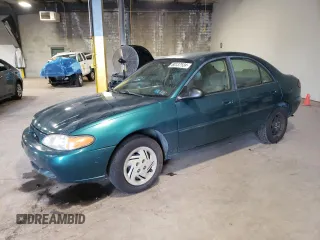1997 Ford Escort LX with VIN 1FALP13P8VW210282, listed as a Copart auction lot 60137534 with 78,943 mi miles and Salvage Title. Bid and sale history available at carsss.com. Image 1.