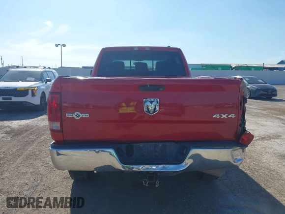 2010 Dodge Ram 2500 SLT with VIN 3D7UT2CL6AG188844, listed as a IAAI auction lot 41675268 with 159,053 mi miles. Bid and sale history available at carsss.com. Image 16.