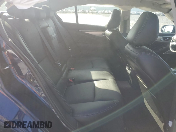 2022 Infiniti Q50 Luxe z VIN JN1EV7BP4NM311315, wystawiony jako Copart lot #57082775 z przebiegiem 23 239 mil mil oraz Nie do naprawy • Non repairable. Historia ofert i sprzedaży dostępna na DreamBid. Obrazek 10.
