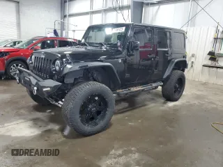 2008 Jeep Wrangler Unlimited Sahara z VIN 1J4GA59108L621845, wystawiony jako Copart lot #54491035 z przebiegiem 152 815 mil mil oraz Szkoda całkowita • Salvage title. Historia ofert i sprzedaży dostępna na DreamBid. Obrazek 1.