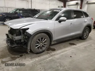 2018 Mazda CX-9 Sport with VIN JM3TCBBY5J0206569, listed as a Copart auction lot 46596295 with 113,492 mi miles and Salvage Title. Bid and sale history available at carsss.com. Image 1.