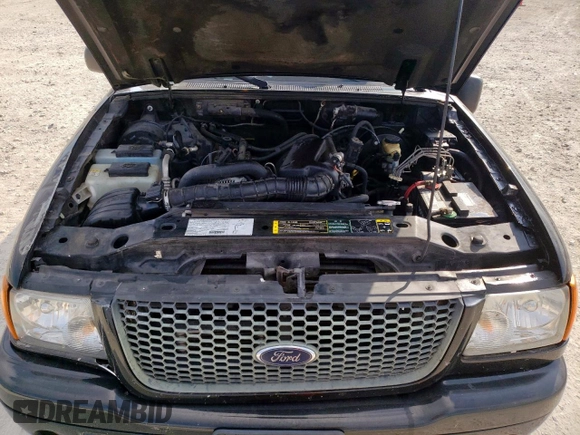 2003 Ford Ranger XL with VIN 1FTYR14V13PB23774, listed as a Copart auction lot 57166565 with 170,638 mi miles and Salvage title. Bid and sale history available at DreamBid. Image 11.