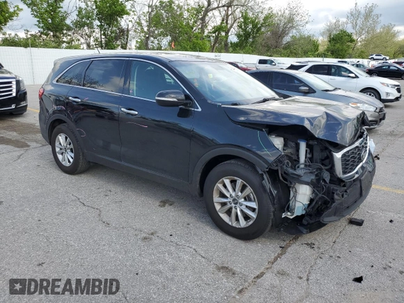 2019 Kia Sorento L with VIN 5XYPG4A30KG551245, listed as a Copart auction lot 54593895 with 84,644 mi miles and Salvage Title. Bid and sale history available at DreamBid. Image 4.