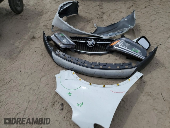 2019 Buick Encore Preferred with VIN KL4CJASB0KB700178, listed as a Copart auction lot 55029485 with 21,512 mi miles and Salvage Title. Bid and sale history available at DreamBid. Image 13.