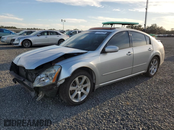 2007 Nissan Maxima 3.5 SE with VIN 1N4BA41E37C832213, listed as a Copart auction lot 77741234 with 251,597 mi miles and Salvage Title. Bid and sale history available at carsss.com. Image 1.
