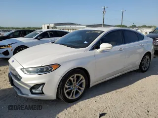 2020 Ford Fusion Titanium with VIN 3FA6P0RUXLR230201, listed as a Copart auction lot 52773875 with 72,788 mi miles and Salvage title. Bid and sale history available at DreamBid. Image 1.