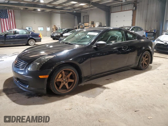 2004 Infiniti G35 w/Leather z VIN JNKCV54E04M801610, wystawiony jako Copart lot #45455485 z przebiegiem 162 732 mil mil oraz Szkoda całkowita • Salvage title. Historia ofert i sprzedaży dostępna na DreamBid. Obrazek 1.