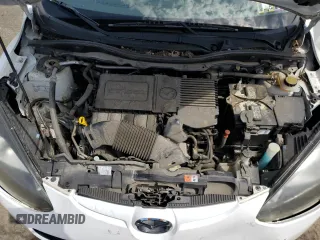 2013 Mazda Mazda2 Sport with VIN JM1DE1KZ4D0164328, listed as a Copart auction lot 53372705 with 10,796 mi miles and Salvage Title. Bid and sale history available at carsss.com. Image 12.