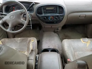 2001 Toyota Tundra SR5 with VIN 5TBRT34111S218653, listed as a Copart auction lot 45156965 with 238,537 mi miles and Salvage Title. Bid and sale history available at DreamBid. Image 8.