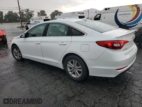 2016 Hyundai Sonata SE z VIN 5NPE24AF8GH268480, wystawiony jako Copart lot #59423185 z przebiegiem 141 474 mil mil oraz Nie do naprawy • Non repairable. Historia ofert i sprzedaży dostępna na DreamBid. Obrazek 2.