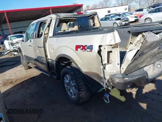 2017 Ford F-150 XL with VIN 1FTEW1EF1HKD09015, listed as a IAAI auction lot 40849304 with 117,380 mi miles. Bid and sale history available at carsss.com. Image 3.