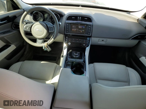2017 Jaguar XE 25t Prestige with VIN SAJAE4BG8HA952596, listed as a Copart auction lot 73812594 with 48,109 mi miles and Salvage Title. Bid and sale history available at carsss.com. Image 9.