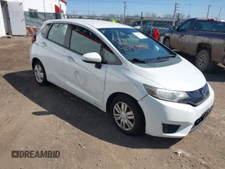 2015 Honda Fit LX with VIN 3HGGK5H54FM753706, listed as a IAAI auction lot 41793999 with 208,656 mi miles. Bid and sale history available at carsss.com. Image 1.