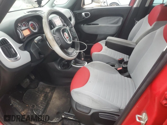 2014 FIAT 500L Easy with VIN ZFBCFABH5EZ003616, listed as a Copart auction lot 43050325 with 155,567 mi miles and Clean Title. Bid and sale history available at DreamBid. Image 7.