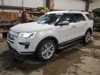 2019 Ford Explorer Limited with VIN 1FM5K8FH9KGA17851, listed as a Copart auction lot 85128924 with 115,915 mi miles and Salvage Title. Bid and sale history available at carsss.com. Image 1.