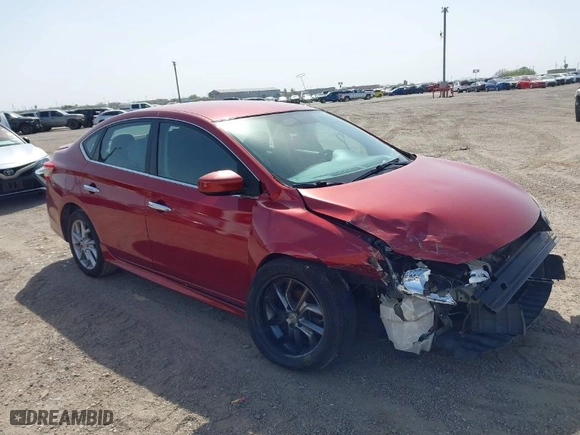 2013 Nissan Sentra SV with VIN 3N1AB7AP7DL765107, listed as a IAAI auction lot 41734294 with 263,857 mi miles. Bid and sale history available at carsss.com. Image 14.