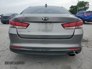 2018 Kia Optima S с VIN 5XXGT4L31JG183167, выставлен на аукционе Copart как лот 57238755 с пробегом 78 663 миль миль и Списание • Salvage title. История ставок и продаж доступна на DreamBid. Изображение 6.